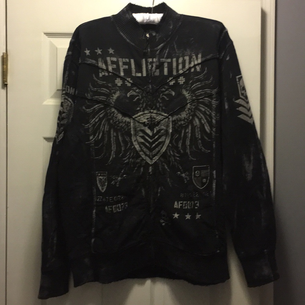 Men’s Affliction lightweight jacket XXL